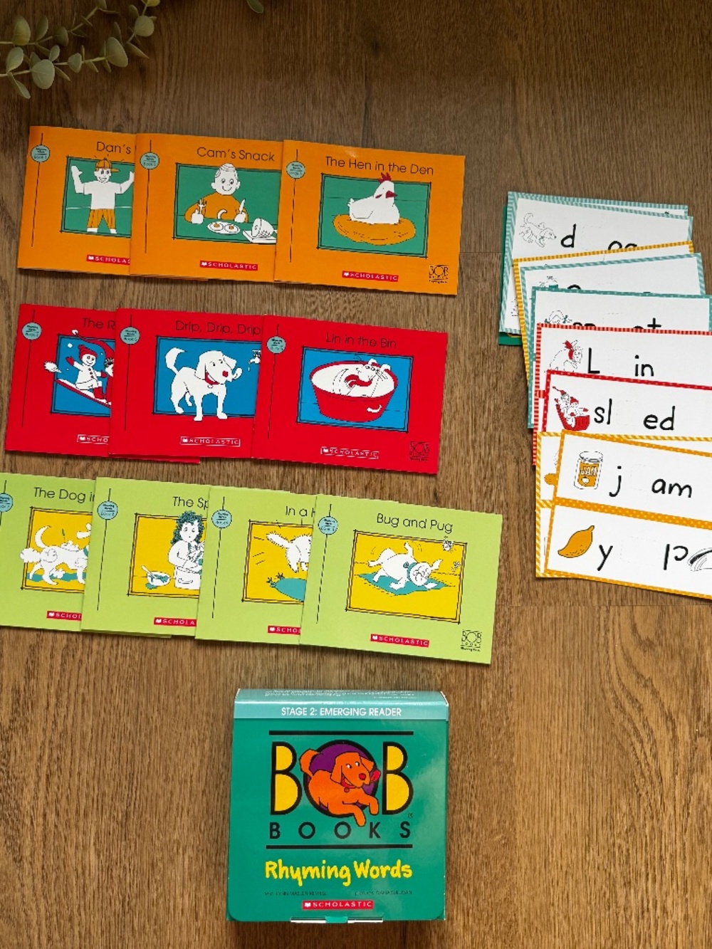Bob Books Rhyming Words Stage 2 Complete Set